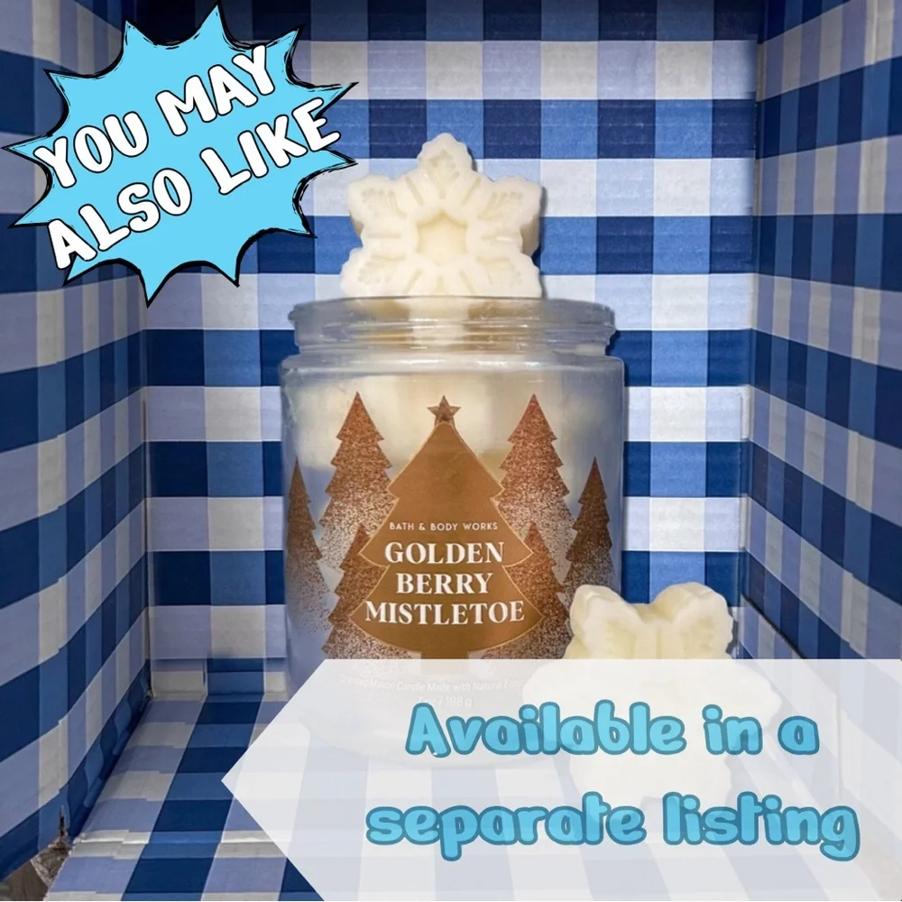 ✨3/$25✨Bath and Body Works Strawberry Snowflakes Wax Melts - Picture 3 of 4